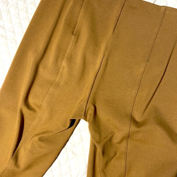 Rachel Zoe Pull-On Skinny Pants. Size 2. Golden Brown. Tummy Tucking. - Picture 4 of 10